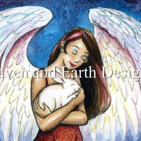 Diamond Painting Canvas - QS Angel Hug